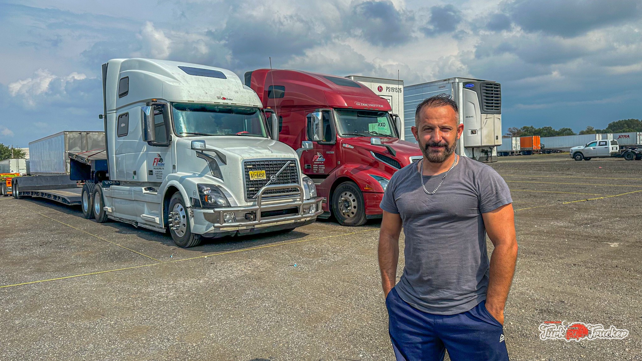 Fatih Yıldırım ve TURKTRUCKER filosu